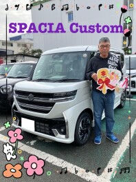 ★T様スペーシアカスタムご納車★
