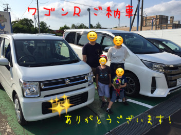 ☆T様　ワゴンＲ　ご納車です！！☆