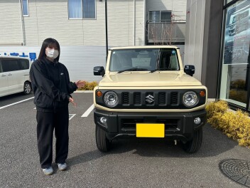 5型ジムニーご納車させていただきました！