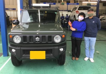 大変お待たせいたしました！ジムニー納車式！