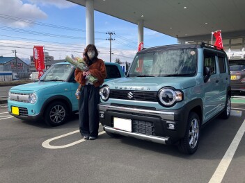 O様新車ハスラーご納車です！！！