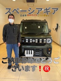 Y様のスペーシアギアをご納車致しました！！