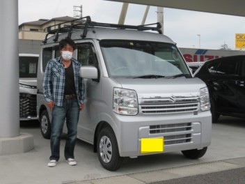 エブリィのご納車、おめでとうございます!!