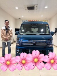 T様のエブリイワゴンをご納車致しました！！