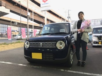 ラパンご納車式