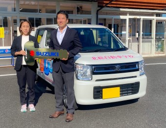 北総自動車学校にワゴンＲ講習車を納車致しました