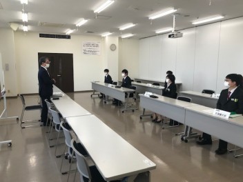 新入社員研修の様子をちょっとご紹介！フレッシュマン頑張っています！