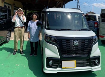 スペーシア　ご納車おめでとうございます