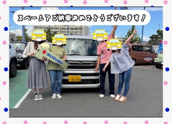 M様！ご納車おめでとうございます！！！