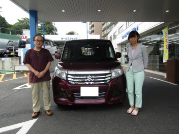 ソリオご納車おめでとうございます☆