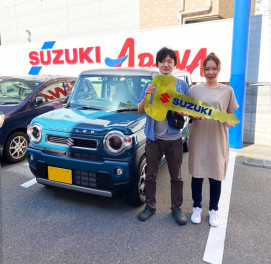 ハスラー ご納車おめでとうございます