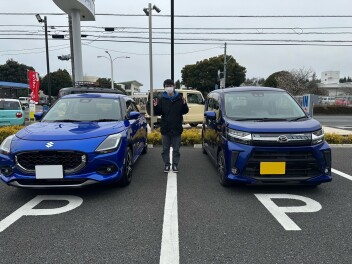 スイフト　MT車ご納車させていただきました♪