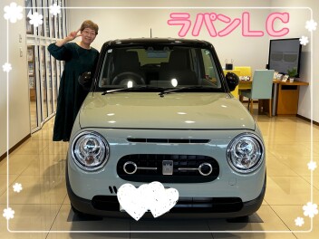 ラパンＬＣご納車させていただきました☆