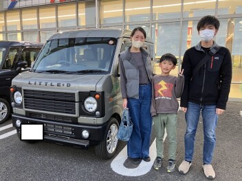 エブリィワゴンご納車おめでとうございます！