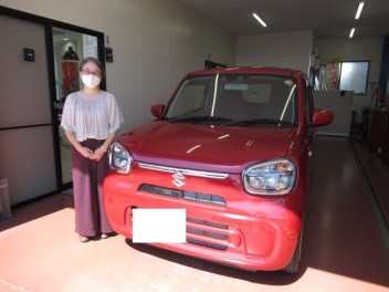 アルト　ハイブリット　納車式です！