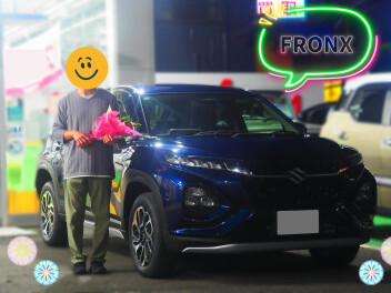 K様、フロンクスご納車おめでとうございます！