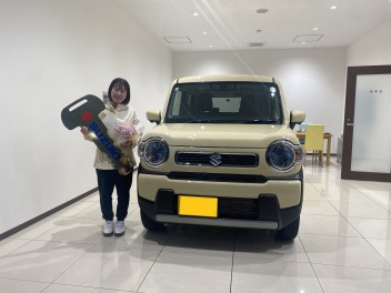 ハスラーご納車です！