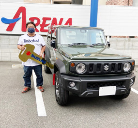 ジムニーシエラ　ご納車おめでとうございます。