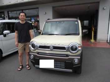 ハスラーJスタイル　納車式です！！