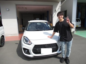 スイフトスポーツ　納車式です！
