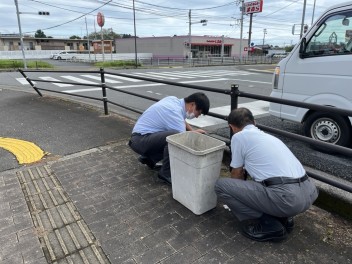 清掃活動を行いました！