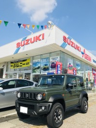 ジムニーシエラ試乗車　入庫しました！