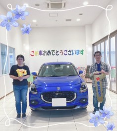 ☆スイフトご納車させていただきました！☆