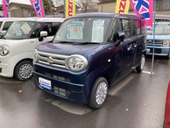 オススメ中古車のご紹介です(^^)/ブルーのワゴンＲスマイルです！