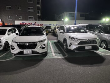 フロンクスご納車させて頂きました。