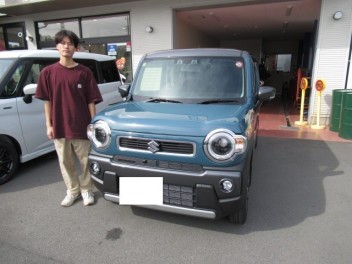 ハスラー　納車式です！