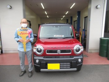 ハスラ－納車です