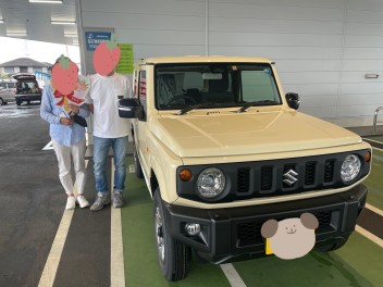 ジムニーご納車いたしました！☆