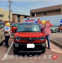 M様　クロスビー　ご納車おめでとうございます！