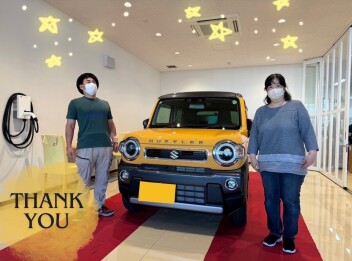 ハスラーをご納車させていただきました！