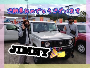 念願のJIMNY納車♡