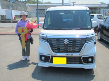 U様スペーシアカスタムご納車です！