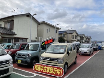 ４月１０日１１日は、中古車展示会！！