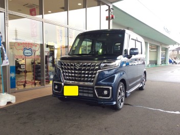 スペーシアカスタムご納車おめでとうございます♪