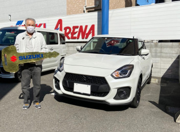 スイフトスポーツ　ご納車おめでとうございます！