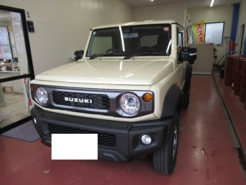 ジムニ－シエラ　納車式です！！
