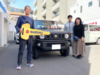 ジムニー ご納車おめでとうございます