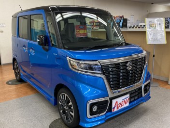 K様、スペーシアカスタムのご納車おめでとうございます！