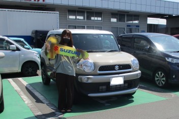 クロスビー納車致しました！