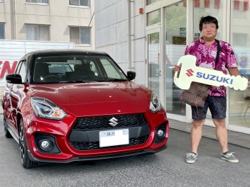 スイフトスポーツストリートパッケージを納車しました!!!