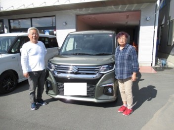 ソリオハイブリッド　納車式です！