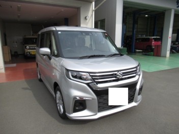 ソリオハイブリッド　納車式です！