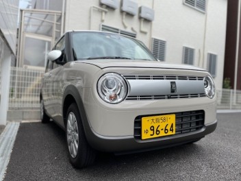 試乗車ラパンなくなります、、