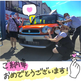 クロスビー！！ご納車式☆★