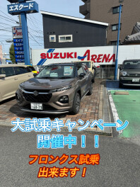 フロンクス試乗できます！！！