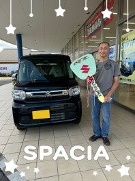 ご納車おめでとうございます！【スペーシア】